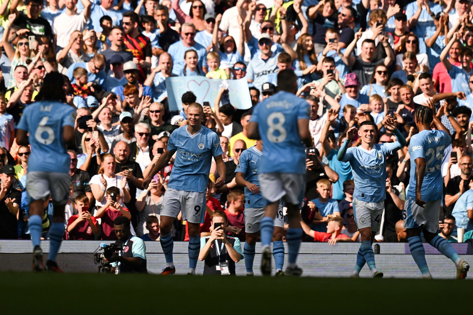 Match Report and Player Ratings Manchester City 5-1 Fulham (Premier League)