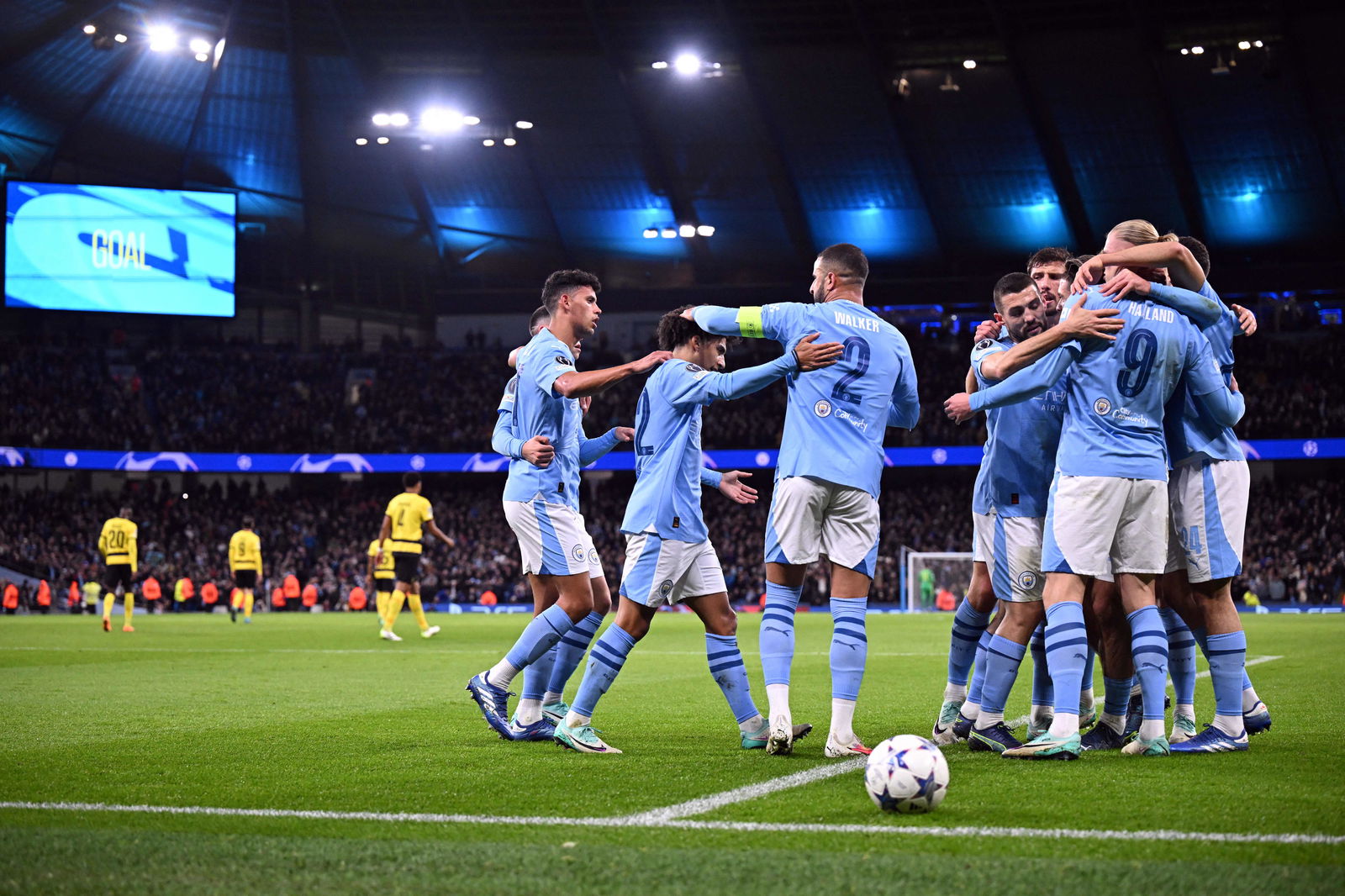 Man City player ratings vs Young Boys: Erling Haaland is back in