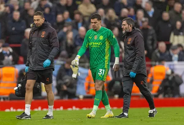 The six matches Manchester City goalkeeper Ederson could miss following thigh injury