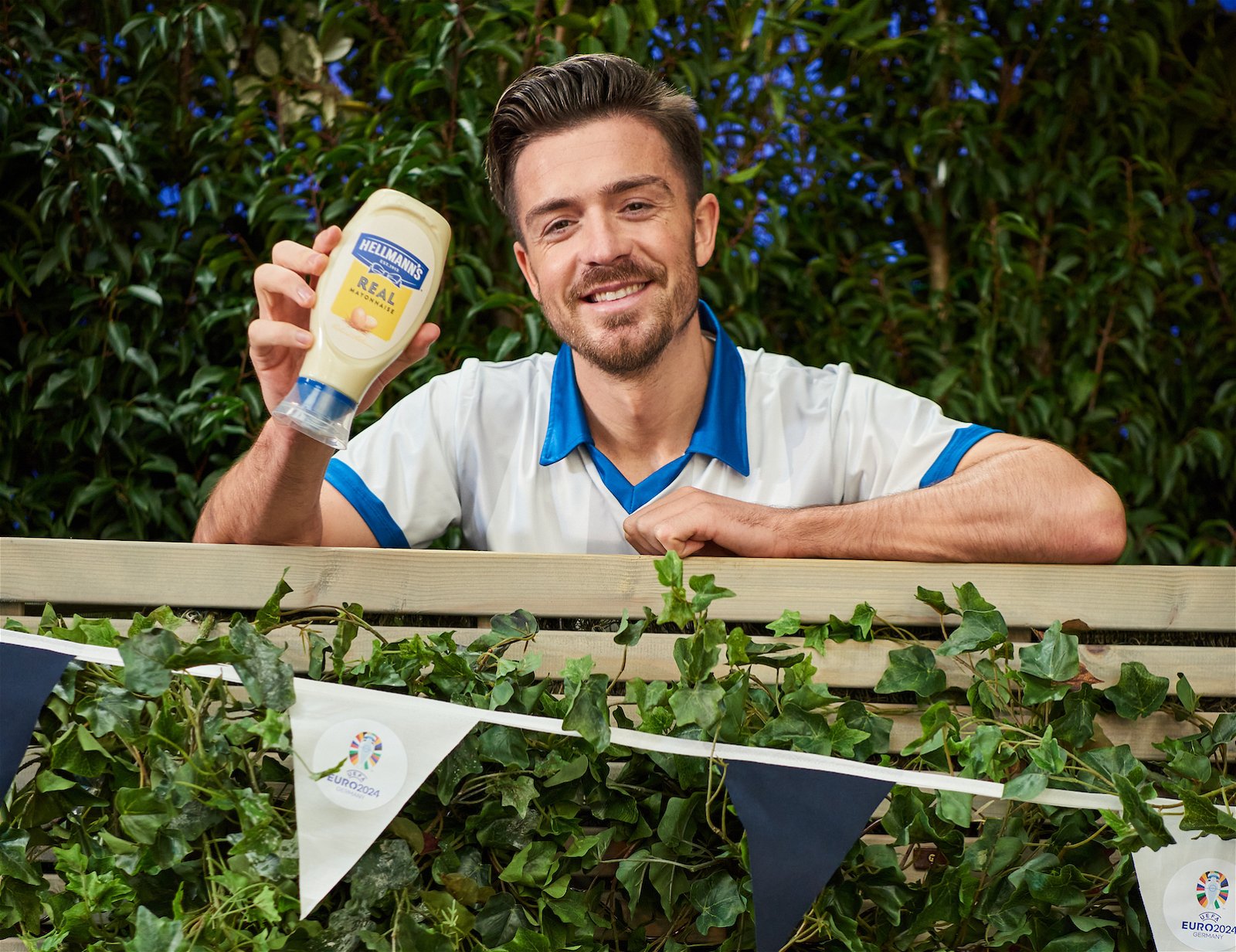 Manchester City star Jack Grealish teams up with Hellmann’s for the reveal of the official ‘Grealish Burger’ recipe