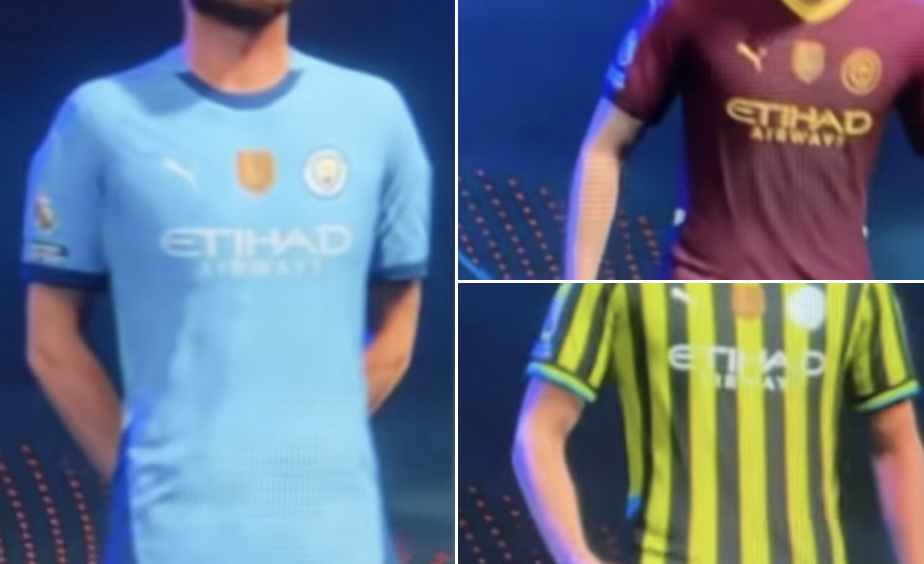 Fresh kit leaks claim to reveal Manchester City’s THREE releases for 2024/25 season