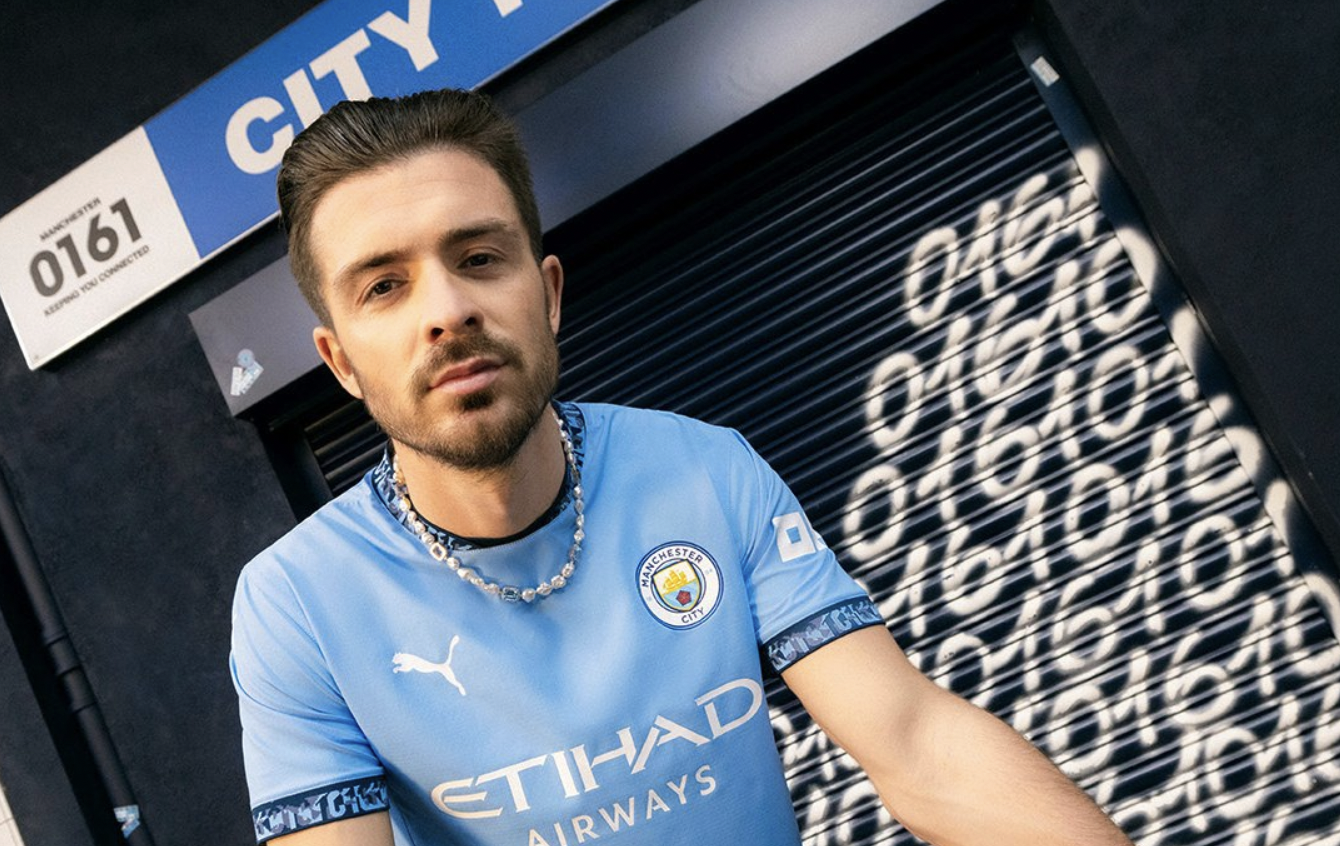Manchester City unveil brand new 2024/25 home shirt featuring Mancunian rapper Tays