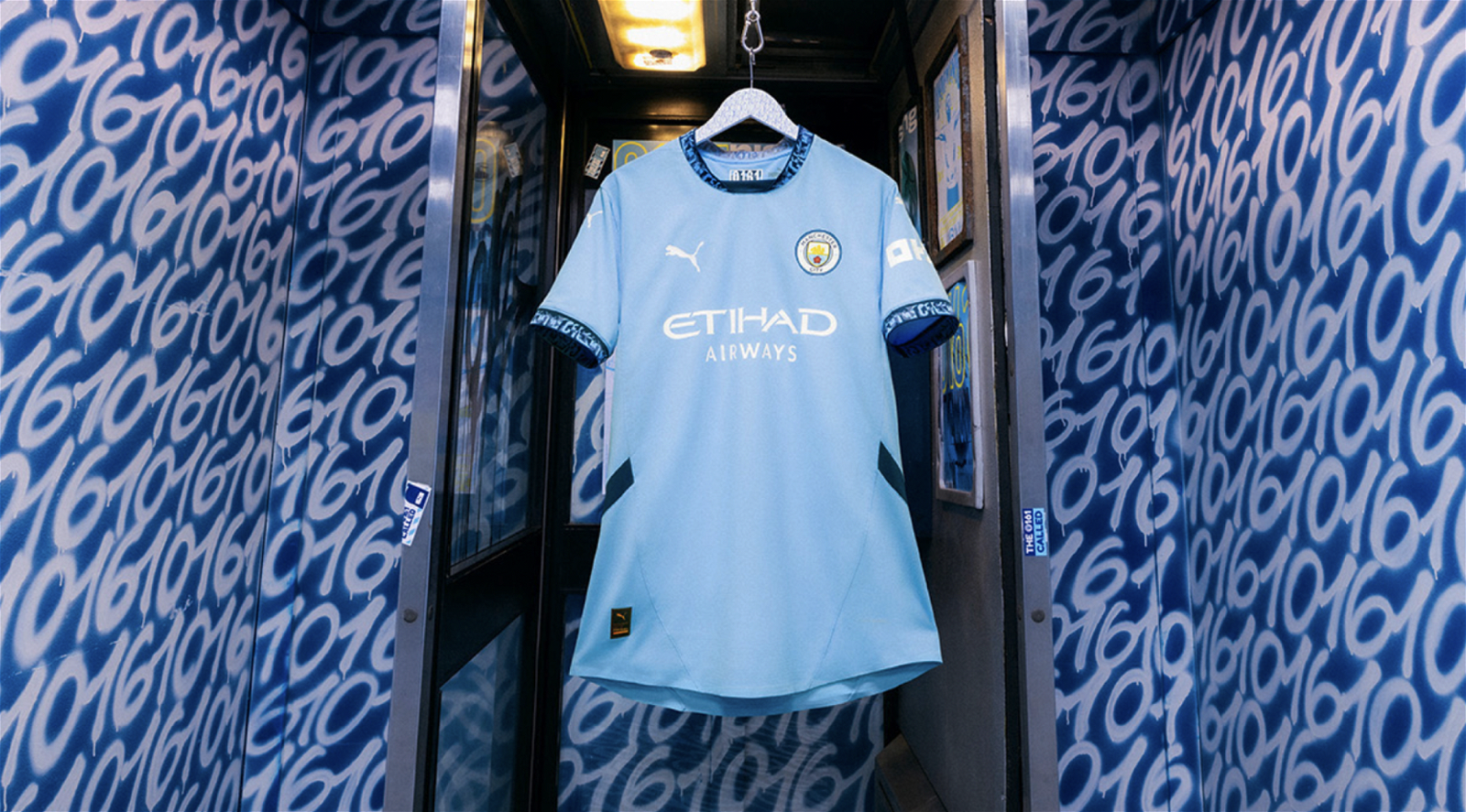 When will Manchester City wear their brand new 2024/25 home kit for the first time?